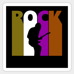 Guitar Rock, Guitarist Solo Design Magnet